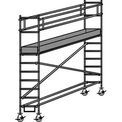 ILLER-LEITER Fahrgerüst 46666