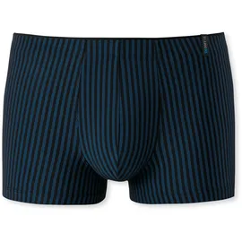 SCHIESSER Long Life Soft Shorts navy-schwarz gestreift L