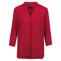 Greiff  Bluse Chiffon 3/4-Arm in Rot, Gr. 32