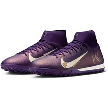 Nike Mercurial Superfly 10 Academy Kylian Mbappé TF Multinocken-Fußballschuhe Herren 500 - grand purple/pale ivory 36