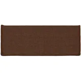 Floordirekt Karat Stufenmatte Sisal Pure Nature Selbstklebend Dunkelbraun Rechteckig 23,5 x 65 cm