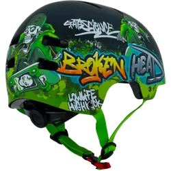 Broken Head Kinder-Fahrradhelm & Skatehelm Skate Boner
