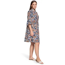 Betty & Co Sommerkleid mit Print Beige/Braun 42