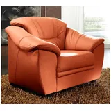 sit&more Sessel Top Savona Federkern 103 x 90 x 90 cm Orange