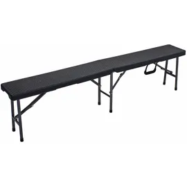 Garden Pleasure Ventana Set 3-tlg. schwarz klappbar