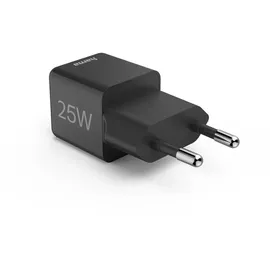 Hama Schnellladegerät Super-Mini-Charger USB-C PD 25 W Schwarz