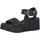 TAMARIS Keilsandalette Damen Schwarz 40