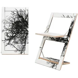 Ambivalenz Fläpps Klappstuhl Baum (einseitig bedruckt)