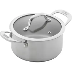 KUHN RIKON Kochtopf ALLROUND mit Glasdeckel 20 cm 3,1 Liter INDUKTION
