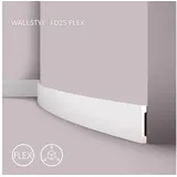 NOEL & MARQUET NMC FD2S Flex Wallstyl Flexible Sockelleisten 110 mm x 15 mm
