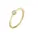 Diamore Elli DIAMONDS Ring Damen Verlobung Blume mit Diamant (0.045 ct.) in 375 Gelbgold