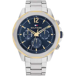 Tommy Hilfiger 1792059 Herrenuhr Lars Multifunktion Bicolor/Blau