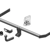 BRINK Anhängerkupplung Schwarz 485600