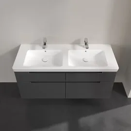 Villeroy & Boch Waschtischunterschrank 4 Auszüge 128,7 x 59,0 x 44,9 cm Grau