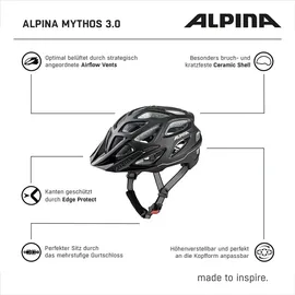 Alpina Mythos 3.0 L.E. 59-64 cm black matt 2019