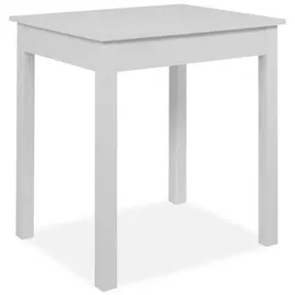 Die Möbelfundgrube Esstisch CAPRI 81B weiß , Maße cm, - Weiß