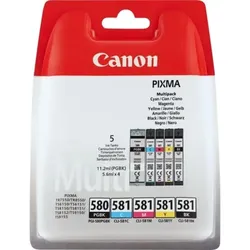 Canon PGI-580/CLI-581 BK/CMYK - 5-farbig - Druckerpatrone - Multipack