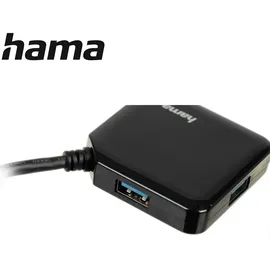 Hama USB-Hub, 4x USB-A 3.0, USB-A 3.0 [Stecker] (00200116)