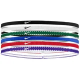 Nike Flex Classic Slim Haarbänder Game Royal/University Red/White