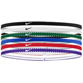 Nike Flex Classic Slim Haarbänder Game Royal/University Red/White
