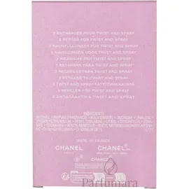 Chanel Chance Eau Fraiche Eau de Toilette refillable 3 x 20 ml