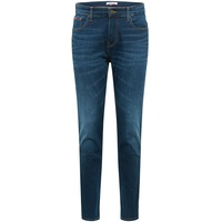 Tommy Jeans Ryan Relaxed Straight Jeans Aspen Dark Blue Stretch 32 34