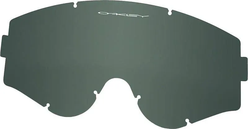 OAKLEY L Frame Ersatzscheibe Lexan dunkelgrau