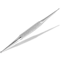 Akupressurstift Meridianstift Edelstahl Kugel Ø 1/2 mm Akupunktur-Stift Akupressur-Stift Massage-Stift (Edelstahl Kurzes Modell)