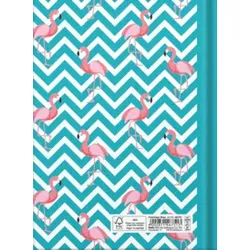 RNK Notizbuch Flamingo blau 46751 A5/96BL punktiert