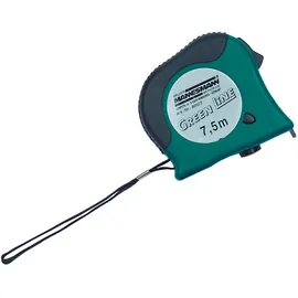 Brüder Mannesmann Werkzeuge Maßband 7,5 m Grün/Schwarz 25 mm