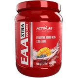 ACTIVLAB EAA XTRA Instant 500g - 8 Essentielle Exogene Aminosäuren mit B-Vitaminen - 50 Portionen Mango-Brombeer-Workout-Getränk - Aminosäuren für Muskelaufbau - Hergestellt in Polen