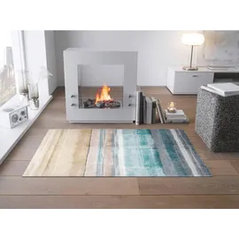 Wash+Dry Wash & Dry Fußmatte Frerik 70 x 120 cm Polyamid Blau