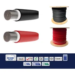 NAK Solarkabel 6mm2 PV Kabel H1Z2Z2-K Schwarz 50m