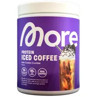 MORE Nutrition More Protein Iced Coffee Dark Cookie Crumble Pulver 300 g