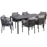 Greemotion Sitzgruppe Calgary 1 grau, anthrazit