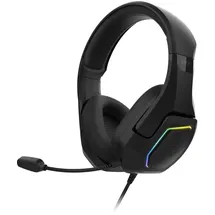 Krom Kopa 7.1 RGB Gaming-Kopfhörer 7.1 Virtual USB Multiplattform Schwarz