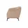 Max Schelling Sessel Lamia Leder 80 x 77 x 83 cm Beige