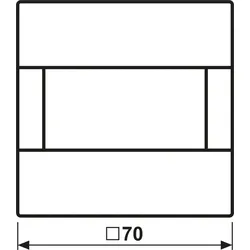JUNG LB-Manag.Bewegungsmel.1,1m LS 17182 WW