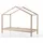 Vipack Hausbett Dallas 90 x 200 cm Kiefer massiv natur beige