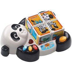 V-Tech 80-193404-004 - Babyspielzeug mit Licht und Sound, Block-Puzzle, 4 Teile, Panda