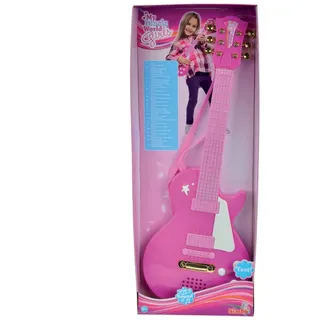Simba - My Music World Girls Rockgitarre Metallsaiten, Gurt, 56cm, ab 4 Jahre
