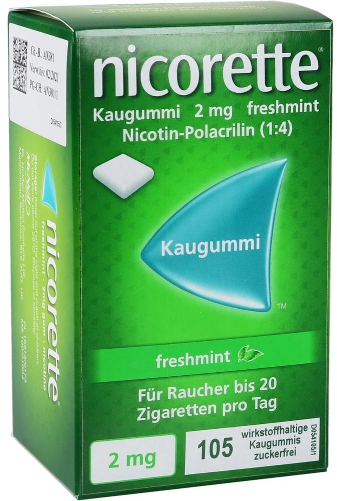 nicorette 2mg freshmint