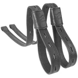 Equinate Slimline Mono Steigbügelriemen Schwarz 60 cm