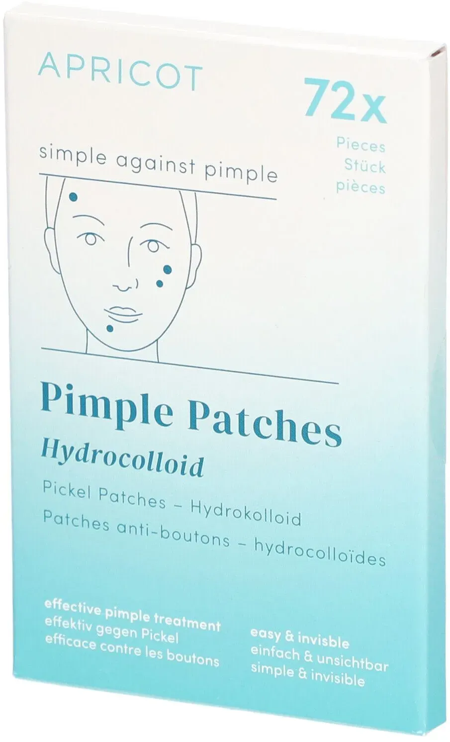 Apricot Pickel Patches simple against pimple