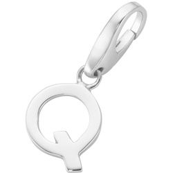 Giorgio Martello Milano Charm Buchstabe Q, Silber 925 Damen 