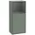 Villeroy & Boch Finion Seitenschrank F51, F510GKGM 41,8x93,6x27cm, rechts, Regal oben Anthracite Matt, Olive Matt Lacquer