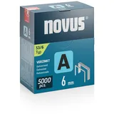 Novus Feindrahtklammern Typ 53 6 mm 5000 Stück