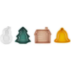 Le Creuset Christmas Snack-Teller 4 St.