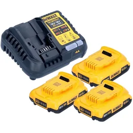 DeWalt DCB 1104 Akku Starter Set 12 V 3 Stück