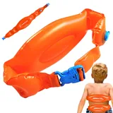 Pastoralist Schwimmgürtel für Kinder aufblasbare PVC -Schwimmgürtel Training Lernblattgürtel mit kaltem Widerstand wiederverwendbares Flotationsgerät für Pool, L, Flotationsgürtel